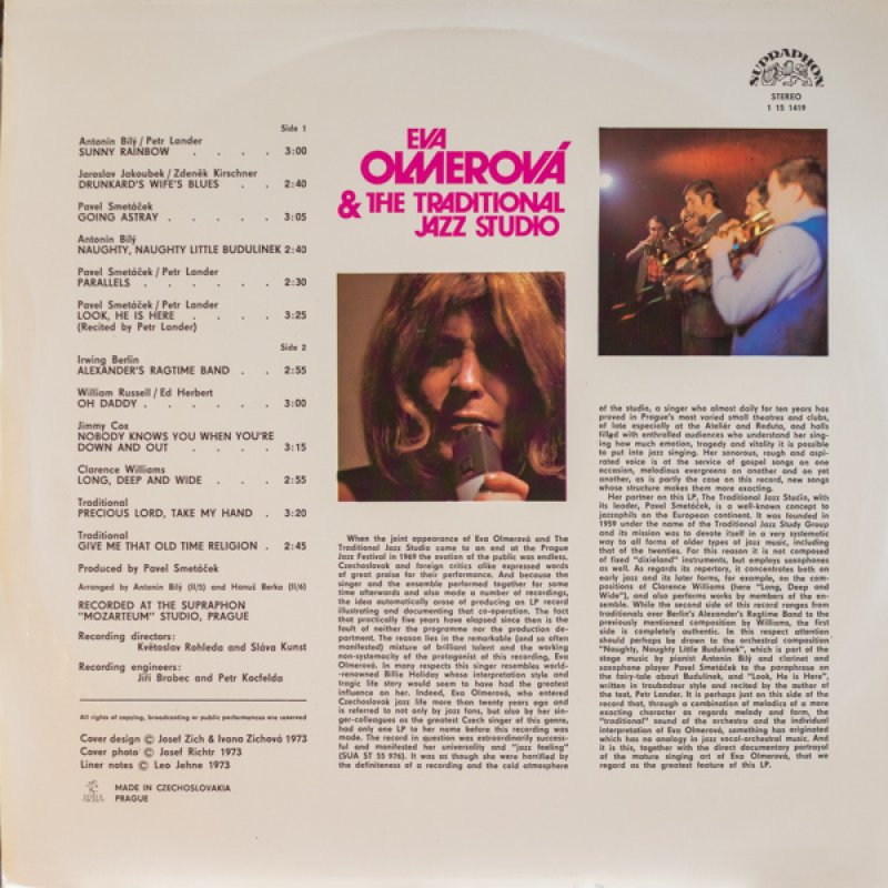 画像2:  エヴァ・オルメロバ(Vo)/AND THE TRADITIONAL (2)