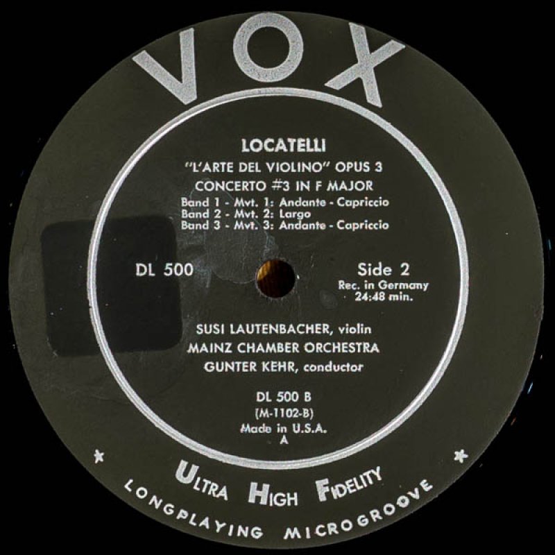 画像4: ズザーネ・ラウテンバッハー(Vn)/ロカテッリ: ヴァイオリン協奏曲作品3-2&3  (4)