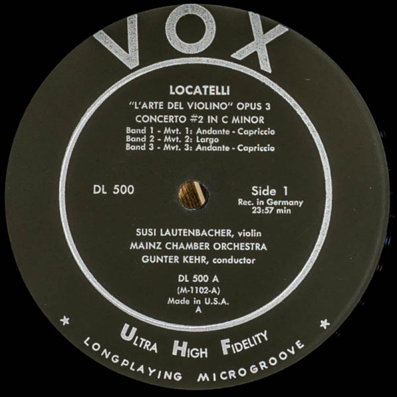 画像3: ズザーネ・ラウテンバッハー(Vn)/ロカテッリ: ヴァイオリン協奏曲作品3-2&3  (3)