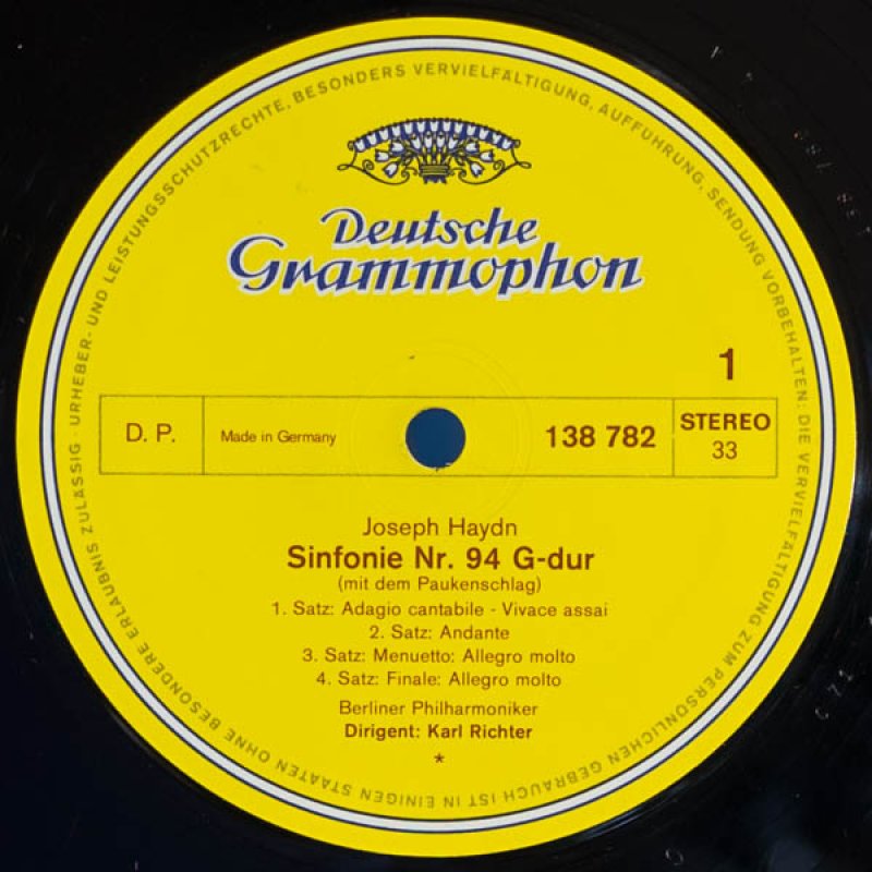 画像3: カール・リヒター指揮/ハイドン： 交響曲第94番、第104番 (3)