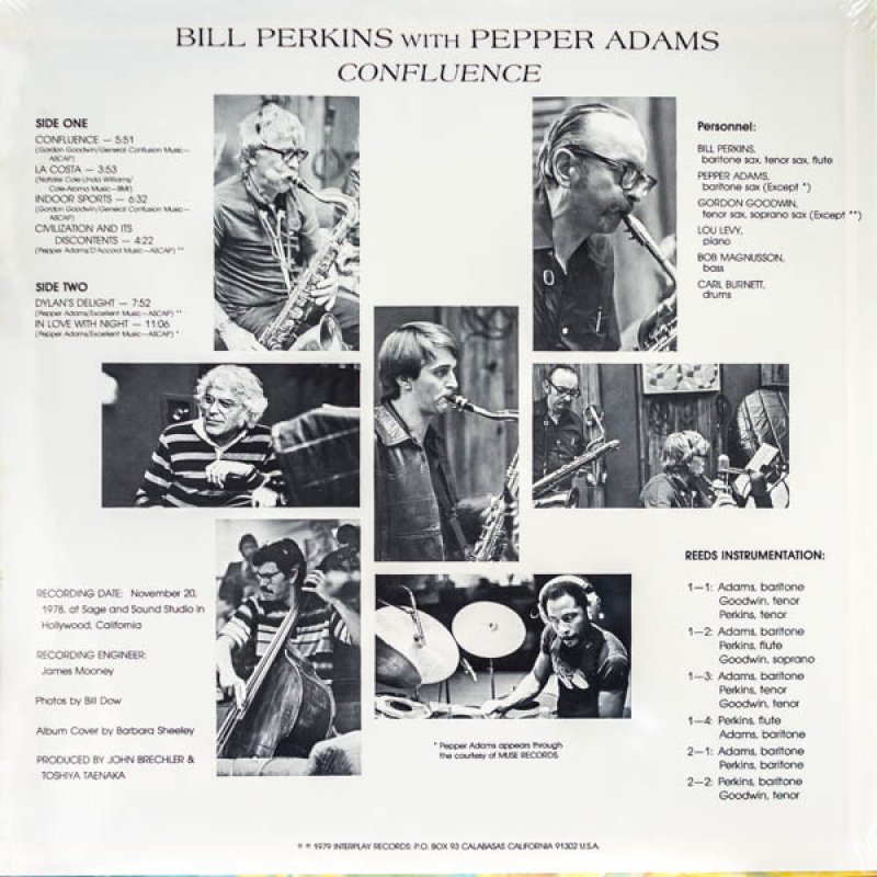 画像2: ビル・パーキンス(ts)/CONFLUENCE (2)