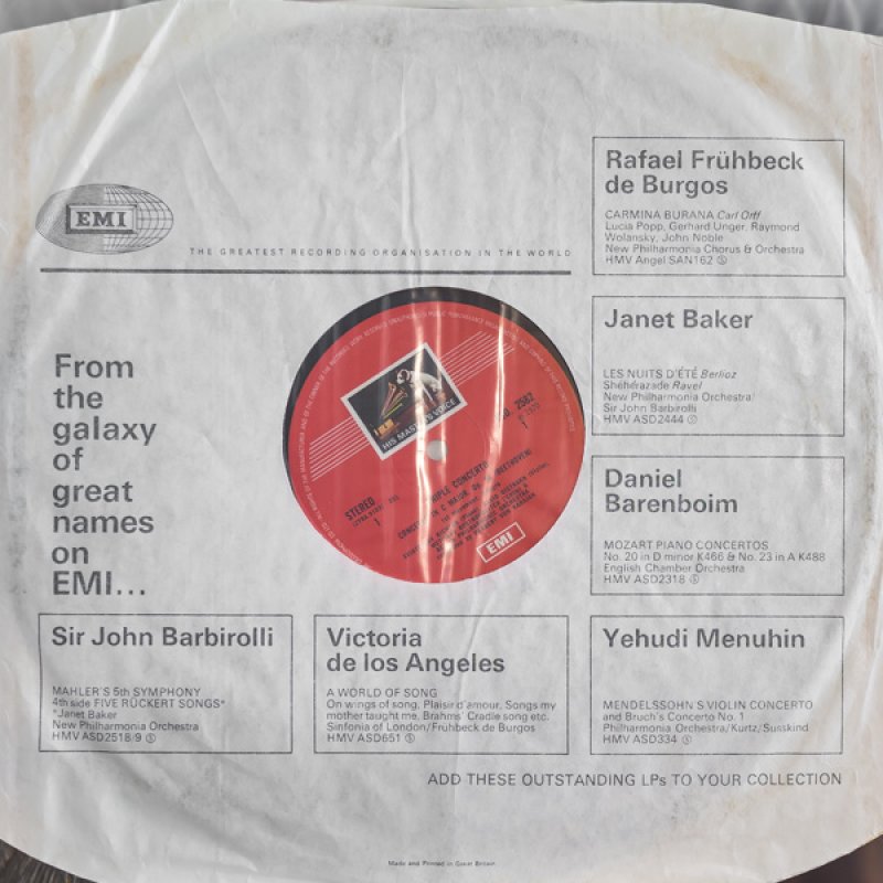 画像3: ヘルベルト・フォン・カラヤン指揮/ベートーヴェン：三重協奏曲ハ長調作品56 (3)