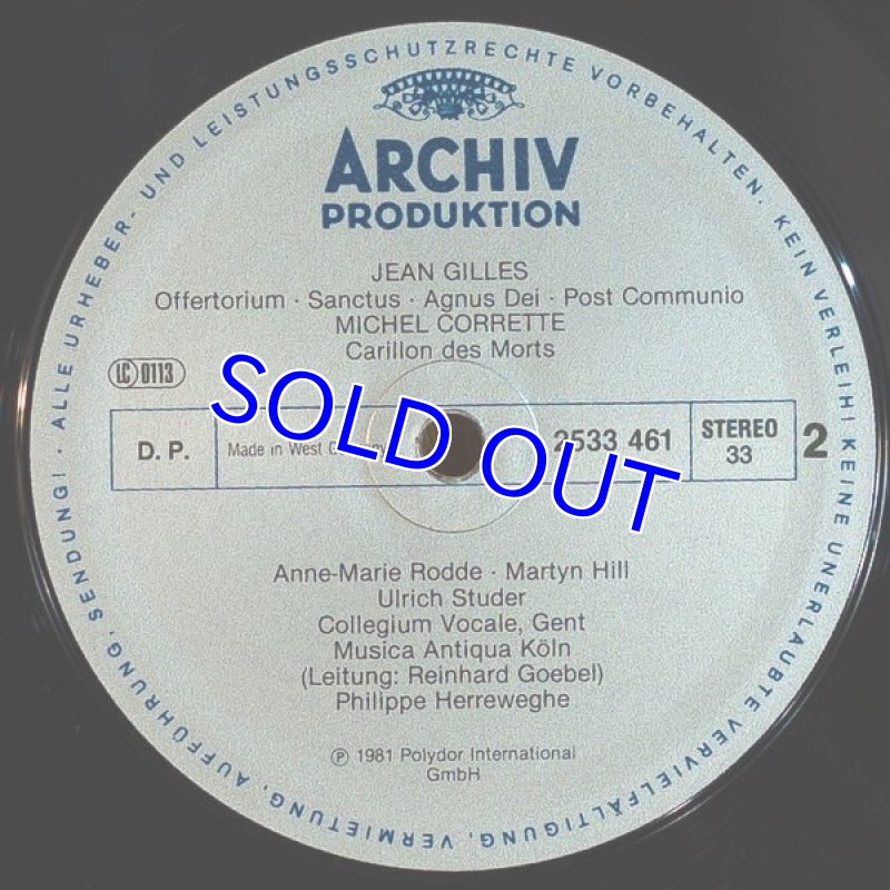 画像4: フィリップ・ヘレヴェッヘ指揮/ジャン・ジル：レクイエム (4)