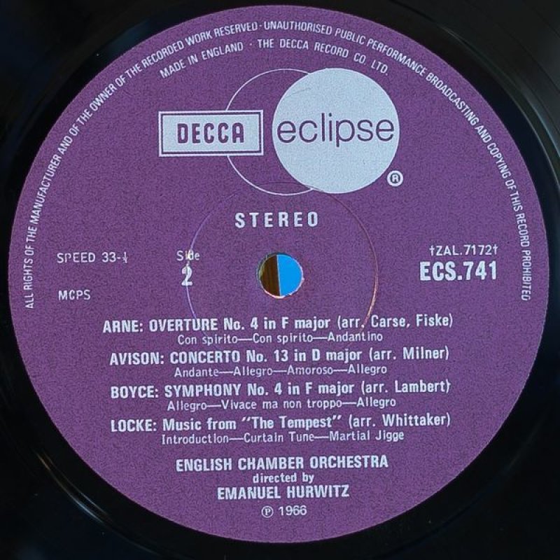 画像4: エマニュエル・ハーウィッツ指揮/ロンドンの音楽1670~1770 (4)