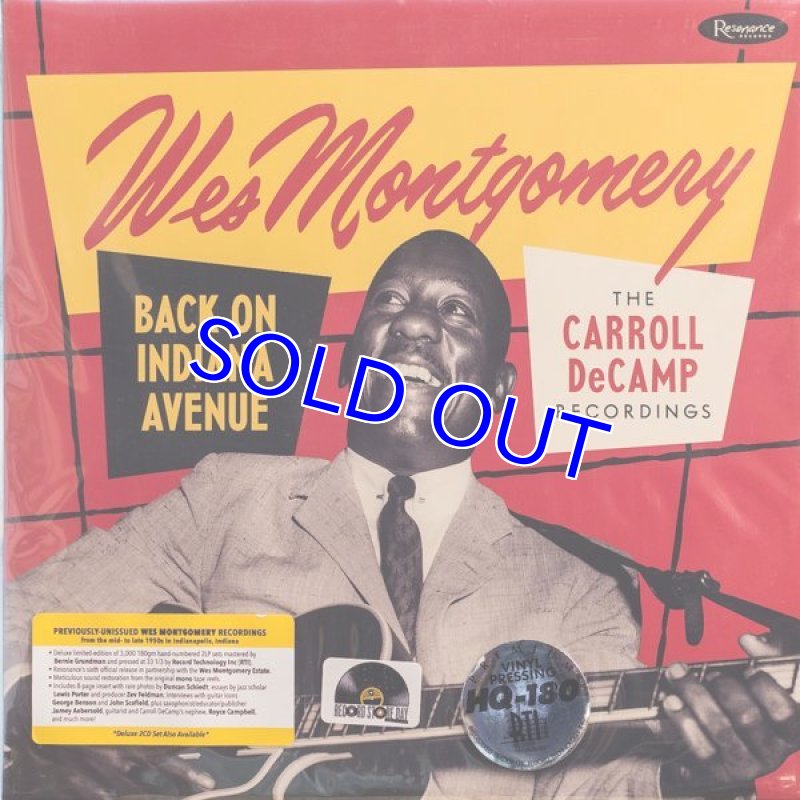 画像1: ウェス・モンゴメリー（g） /バック・オン・インディアナ・アヴェニュー：キャロル・デキャンプ・レコーディングス（未発表） (1)