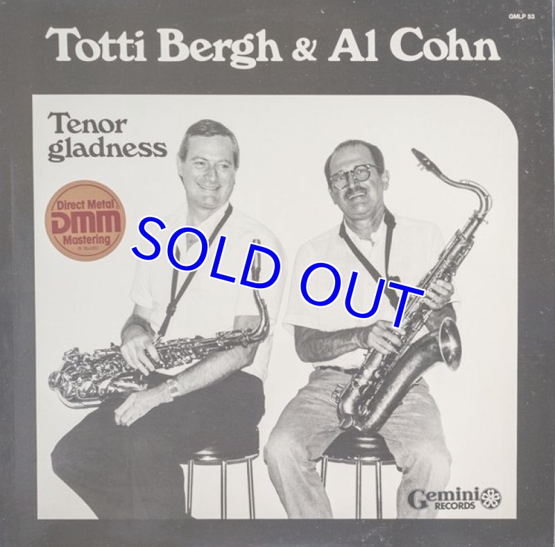 画像1: トゥティ・ベルグ＆アル・コーン/Tener　gladness (1)