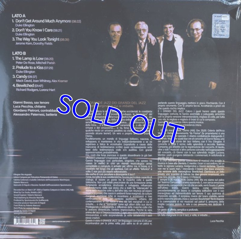 画像2: ジャンニ・バッソ（ts）/DON'T YOU KNOW I CARE (2)