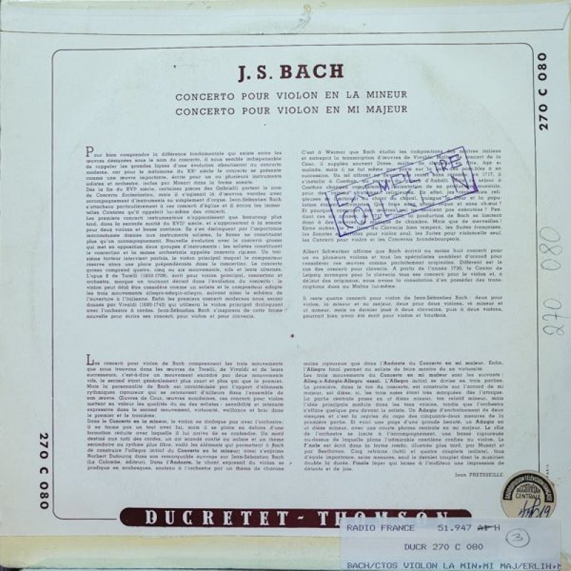 画像2: ドヴィ・エルリー（Vn）/バッハ： ヴァイオリン協奏曲第1番 、第2番 (2)