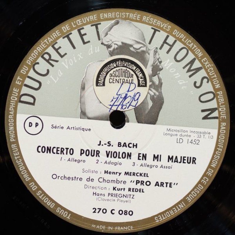 画像4: ドヴィ・エルリー（Vn）/バッハ： ヴァイオリン協奏曲第1番 、第2番 (4)