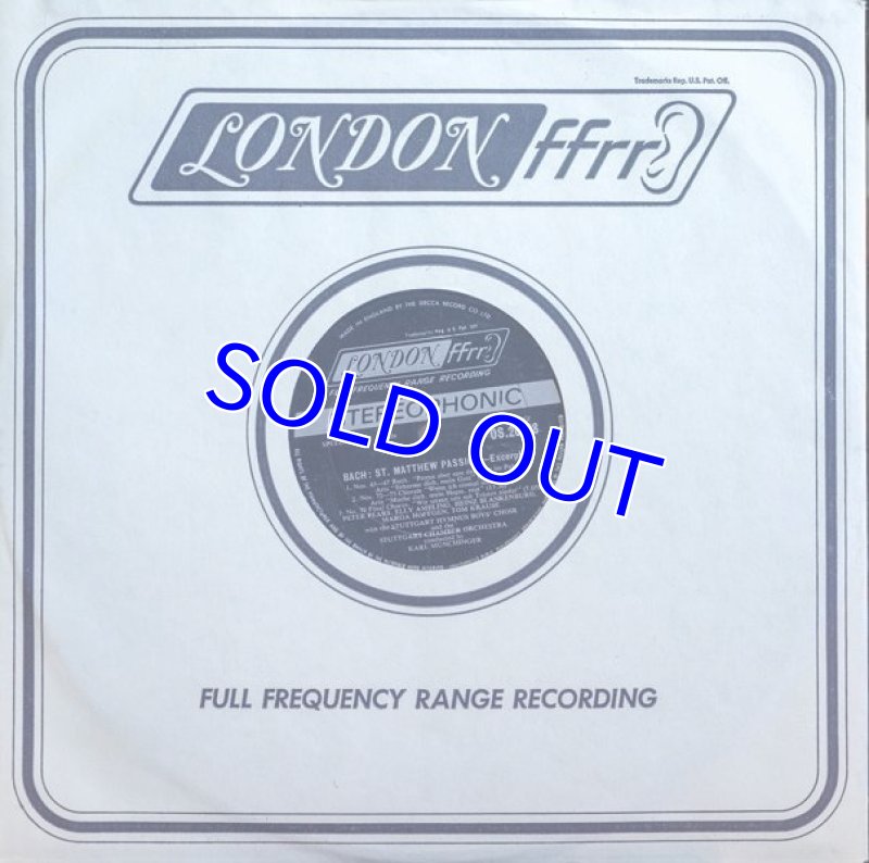 画像5: カール・ミュンヒンガー指揮/ バッハ：マタイ受難曲　BWV244 (5)