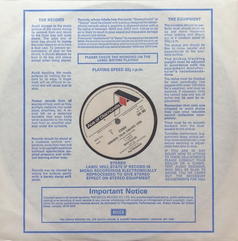 画像3: ダヴィット・オイストラフ(Vn)/ブルッフ:スコットランド幻想曲作品47 (3)