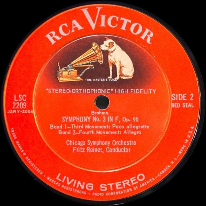 画像4: フリッツ・ライナー指揮/ブラームス：交響曲第3番ヘ長調作品90 (4)