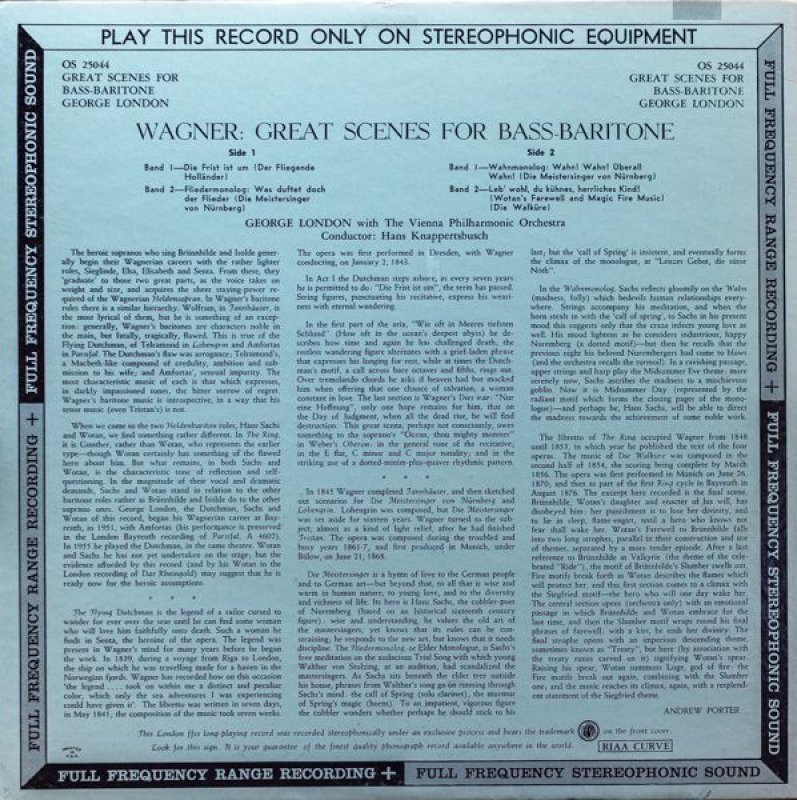 画像2: ショージ・ロンドン/ワーグナー・グレイト・シーンズ (2)