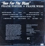 画像2: フランク・フォスター＆フランク・ウェス/TWO FOR THE BLUES (2)