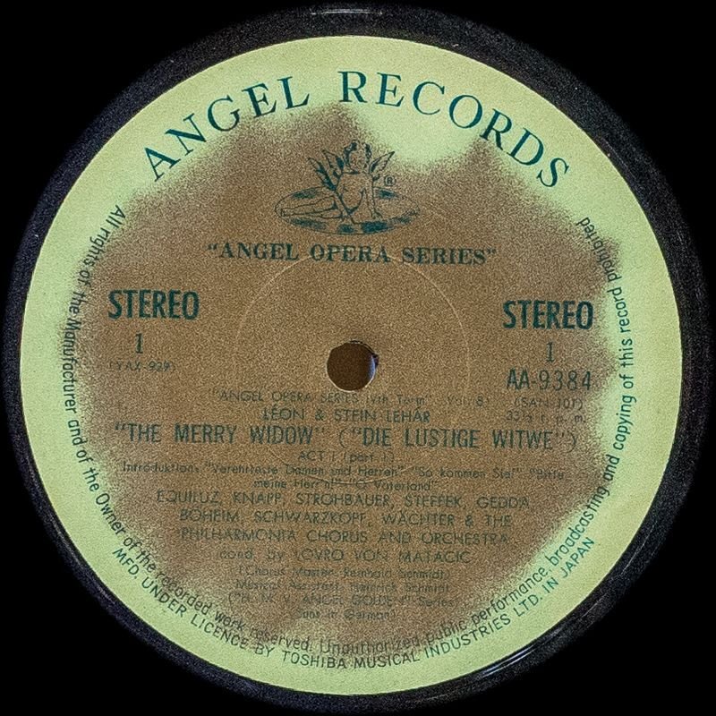 画像2: ロヴロ・フォン・マタチッチ指揮/レハール:メリー・ウィドウ全曲 (2)