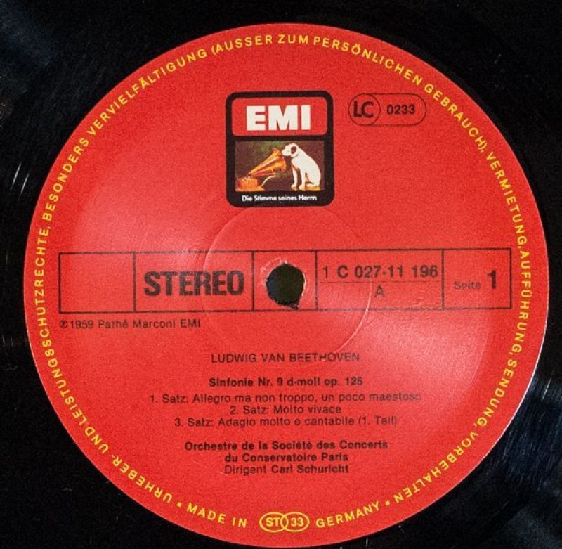 画像3: カール・シューリヒト指揮/ベートーヴェン:交響曲第9番ニ短調作品125 (3)