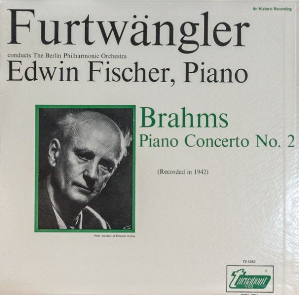 画像1: エドウィン・フィッシャー（pf）/ブラームス：ピアノ協奏曲第2番変ロ長調作品83 (1)