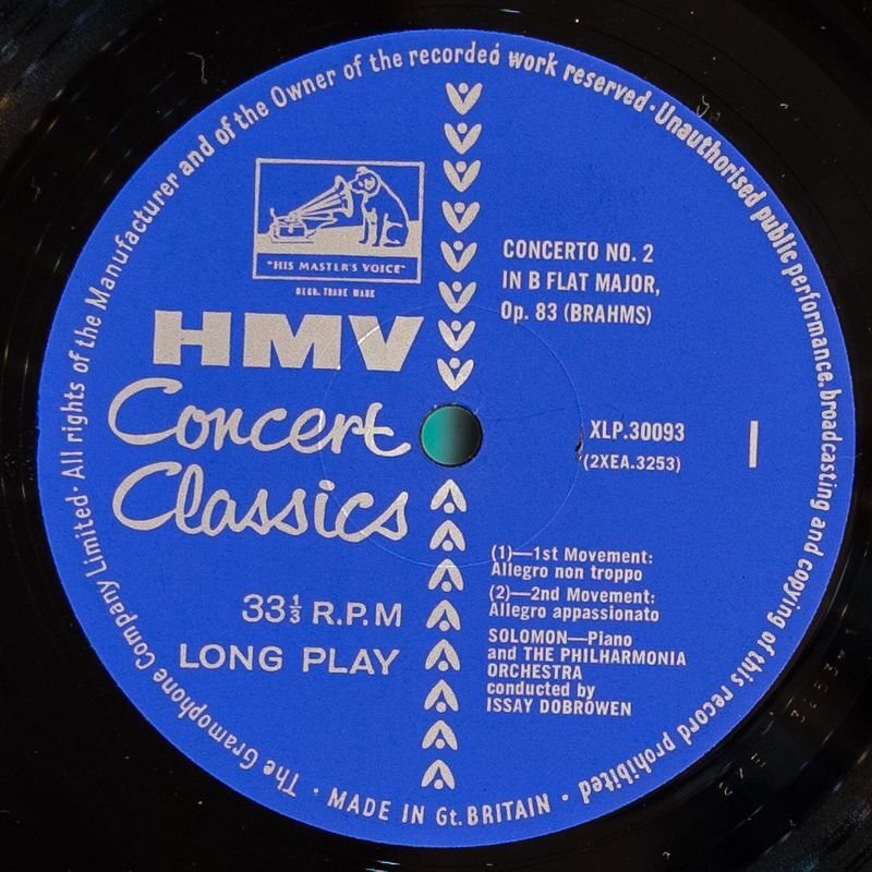 画像3: ソロモン・カットナー(pf)/ブラームス:ピアノ協奏曲第2番変ロ長調作品83 (3)