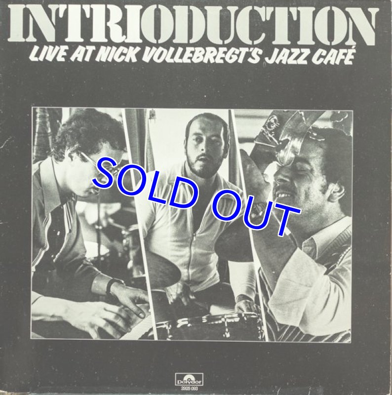 画像1: ハリー・ハッペル・トリオ/LIVE AT VOLLEBREGT'S JAZZ CAFE (1)