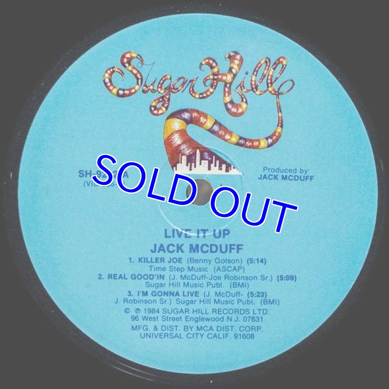 画像3: ジャック・マクダフ(org)/LIVE IT UP (3)