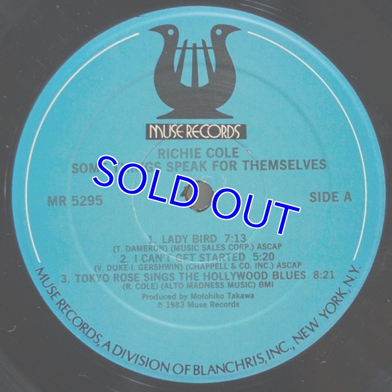 画像4: リッチー・コール(as)/some tuimgs spesk for themselves (4)