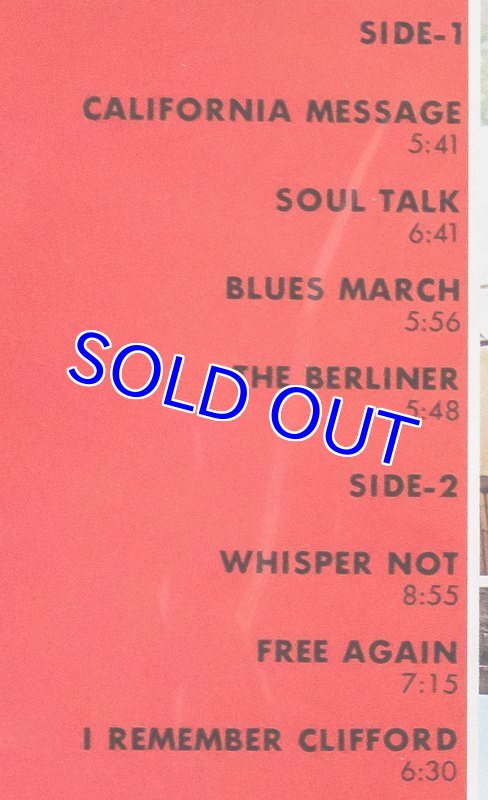 画像3: ベニー・ゴルソン（ts） /カルフォルニア・メッセージ (3)