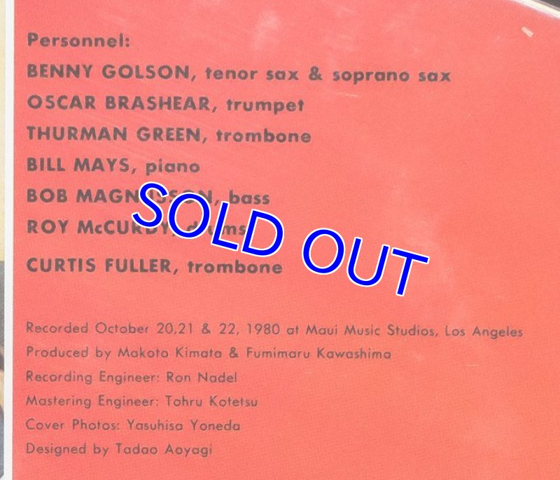 画像4: ベニー・ゴルソン（ts） /カルフォルニア・メッセージ (4)