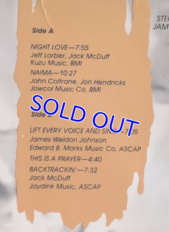 画像3: ジャック・マクダフ(org)/LIFT EVER VOICE AND SING (3)