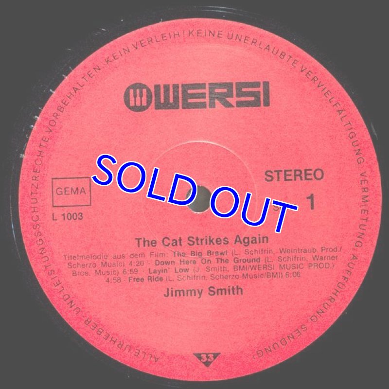 画像5: ジミー・スミス(org)/THE CAT STRIKES AGAIN (5)