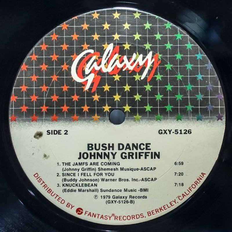 画像4: ジョニー・グリフィン(ts)/BUSH DANCE (4)