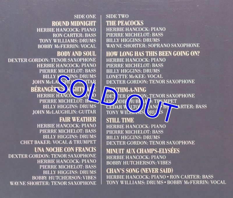 画像3: ハービー・ハンコック(p)/ROUND MIDNIGHT (3)