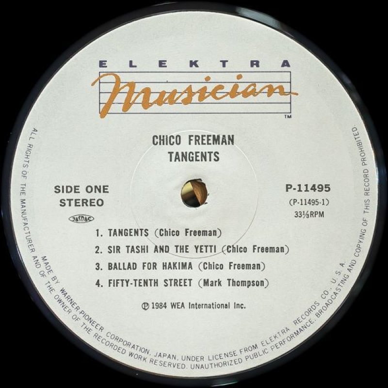 画像4: チコ・フリーマン(ts)/タンジェンツ (4)