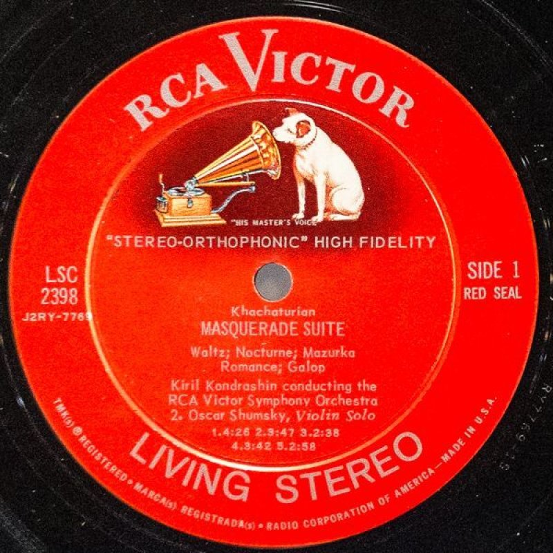 画像3: キリル・コンドラシン指揮/ハチャトウリャン:組曲「仮面舞踏会」 (3)