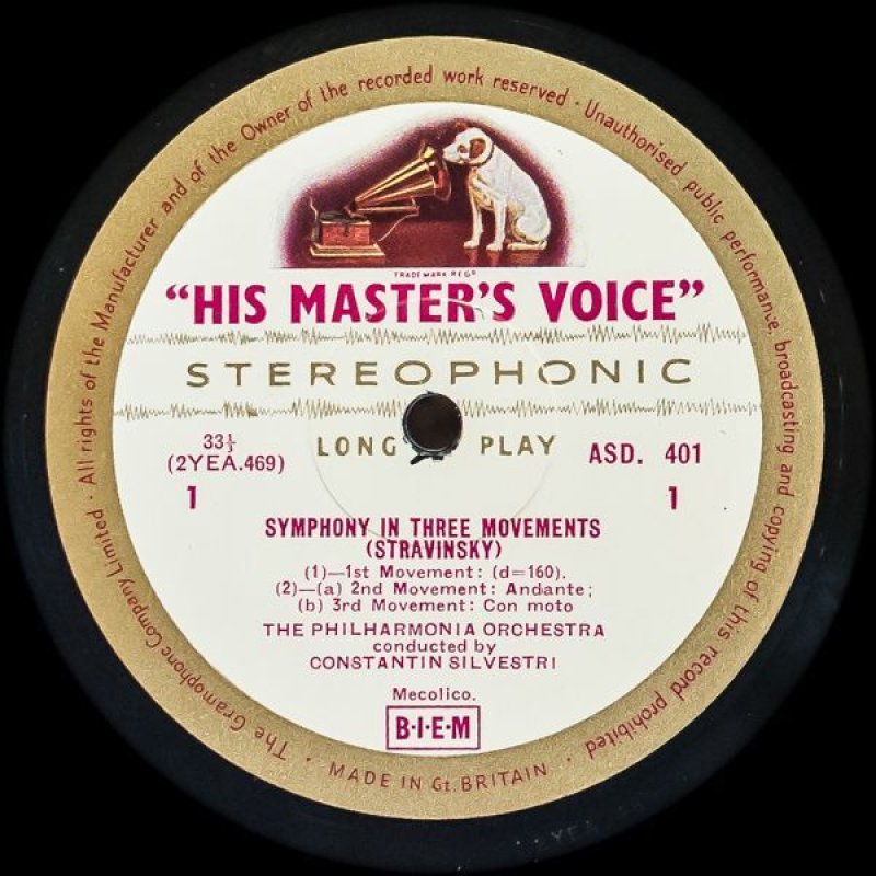 画像3: コンスタンチン・シルベストリ指揮/ストラヴィンスキー:3楽章の交響曲 (3)