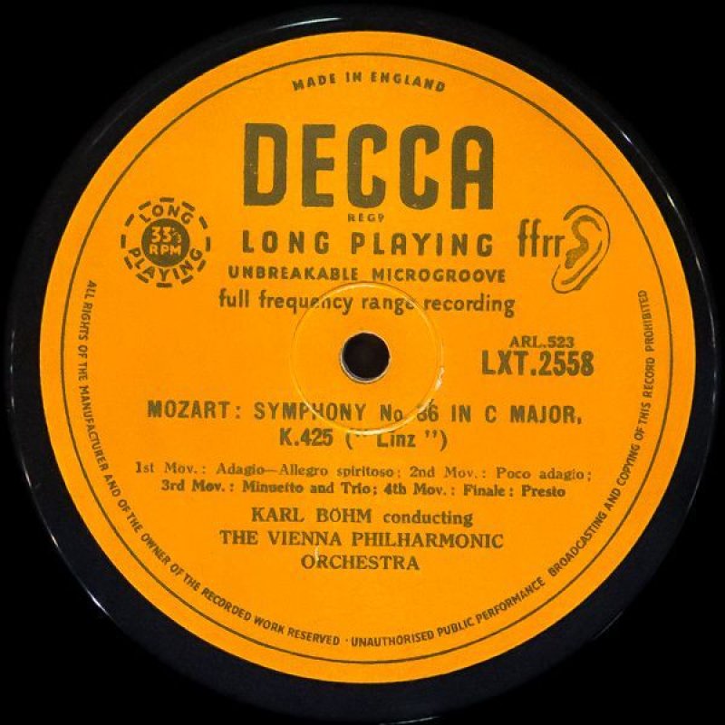 画像3: カール・ベーム指揮/モーツァルト：交響曲第25番、第36番 (3)