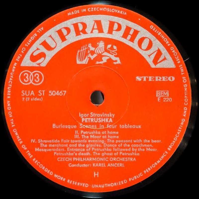 画像4: カレル・アンチェル指揮/ストラヴィンスキー:ペトルーシカ (4)