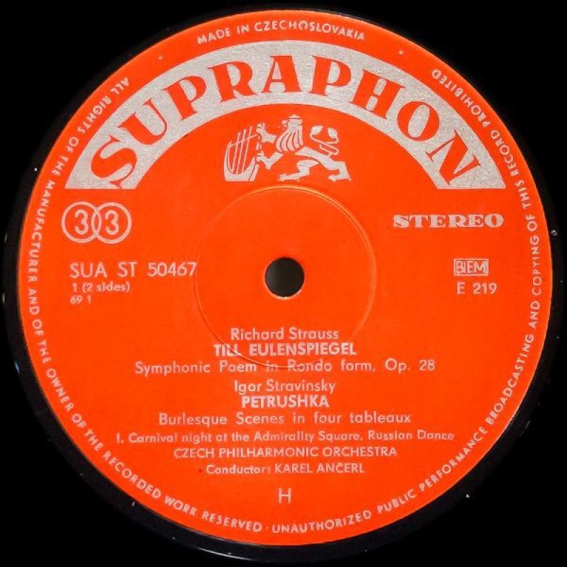 画像3: カレル・アンチェル指揮/ストラヴィンスキー:ペトルーシカ (3)