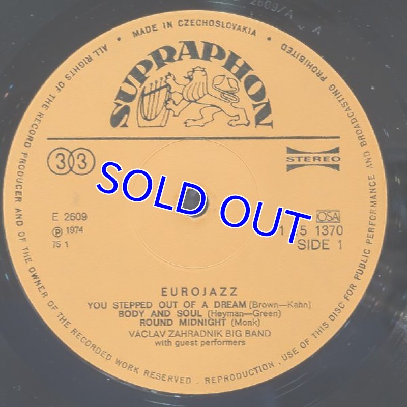 画像4: VACLAV ZAHRADNIK BIG BAND/EUROJAZZ (4)