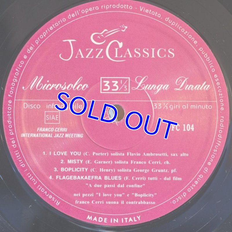 画像3: フランコ・チェリ(g)/INTERNATIONAL JAZZ MEETING (3)