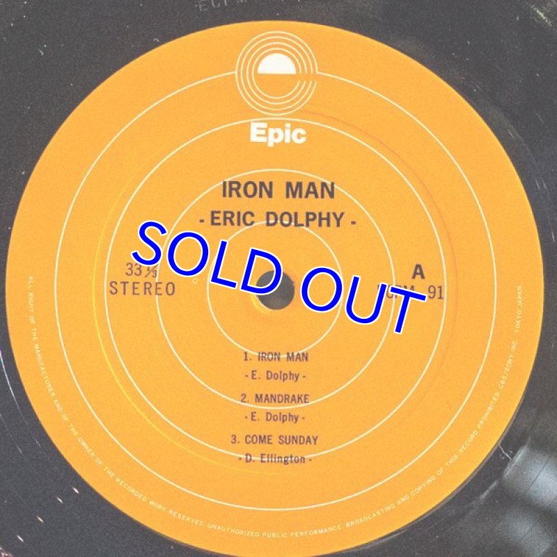 画像3: エリック・ドルフィ（as,bcl）/アイアン・マン (3)