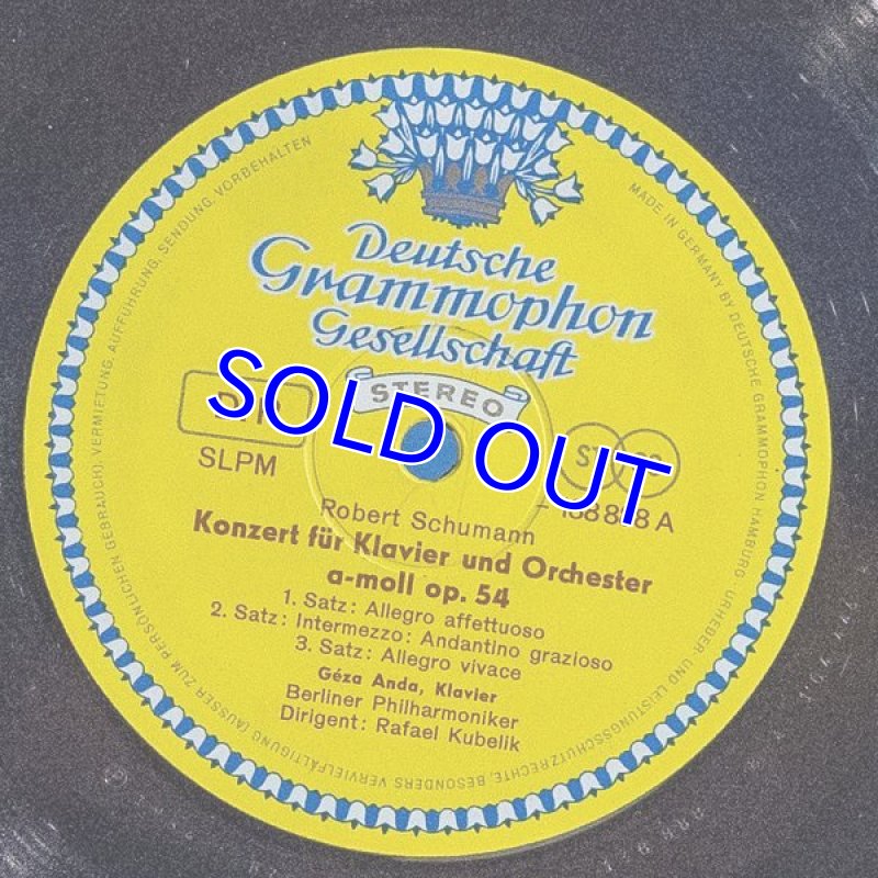 画像3: ゲザ・アンダ（p）/シューマン＆グリーク：ピアノ協奏曲 (3)