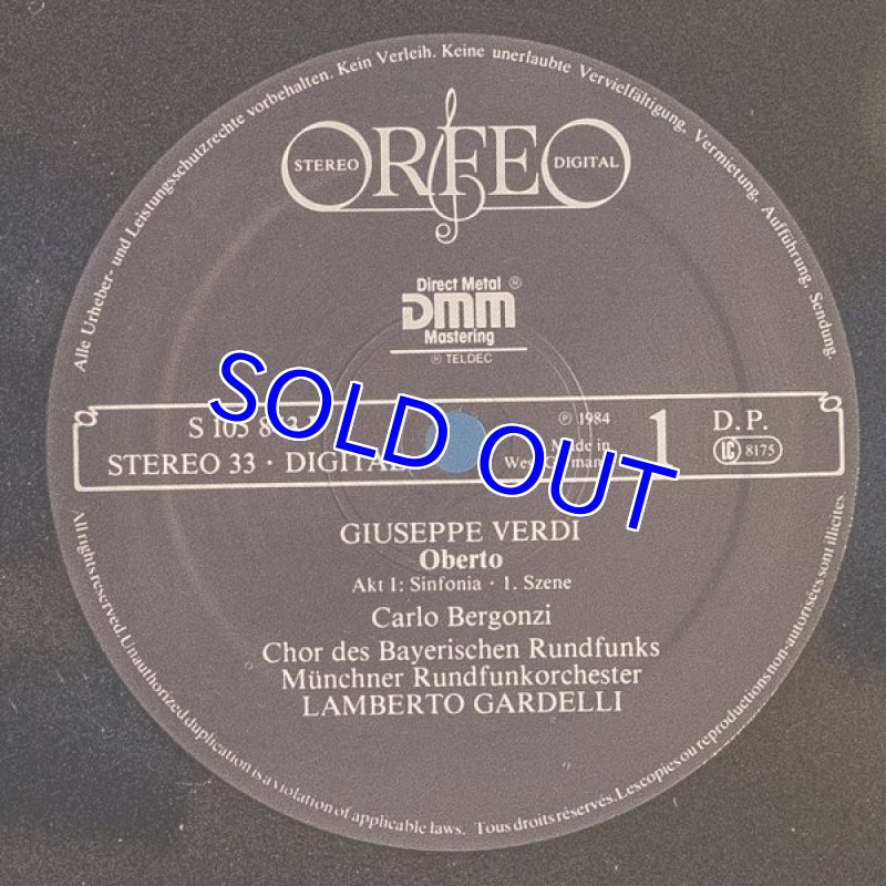 画像3: ランベルト・ガルデルリ指揮/ヴェルディ：サン・ボニファチオ伯爵オベルト (3)