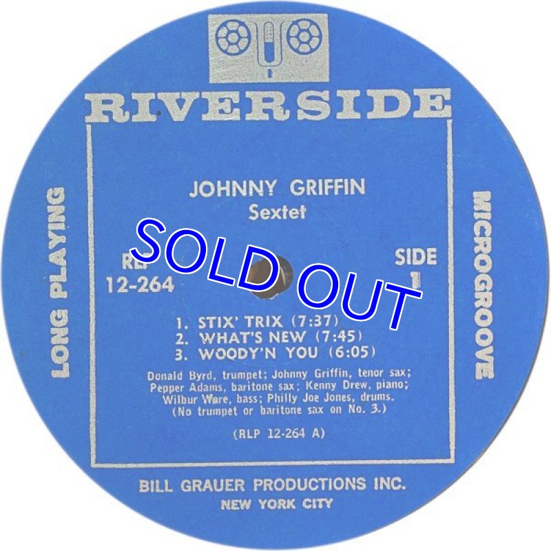 画像3: ジョニー・グリフィン(ts)/SEXTET (3)