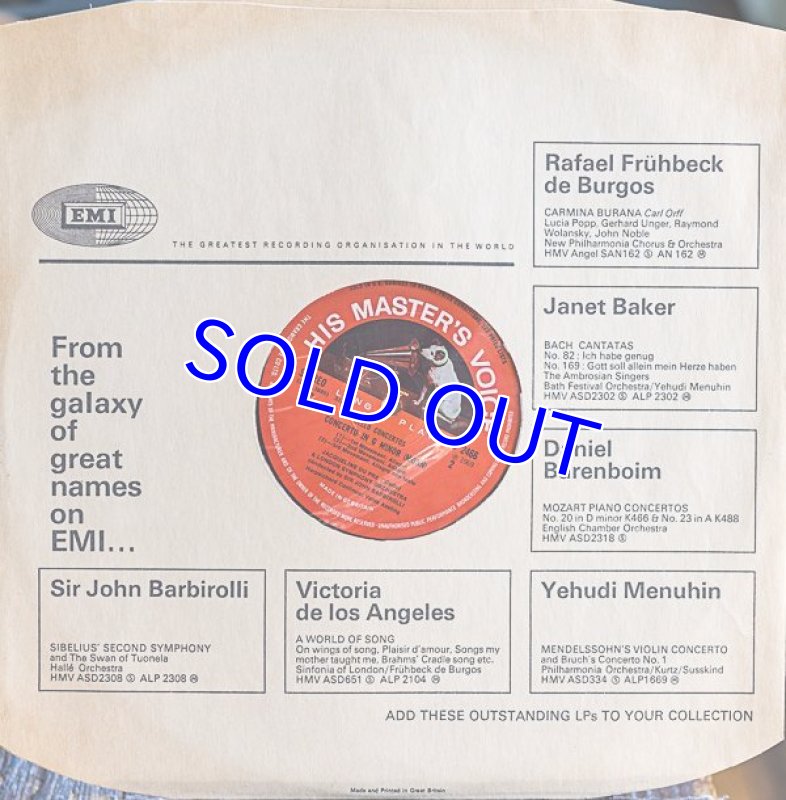 画像3: ジャクリーヌ・デュ・プレ（Vc）/ハイドン＆モン：チェロ協奏曲 (3)