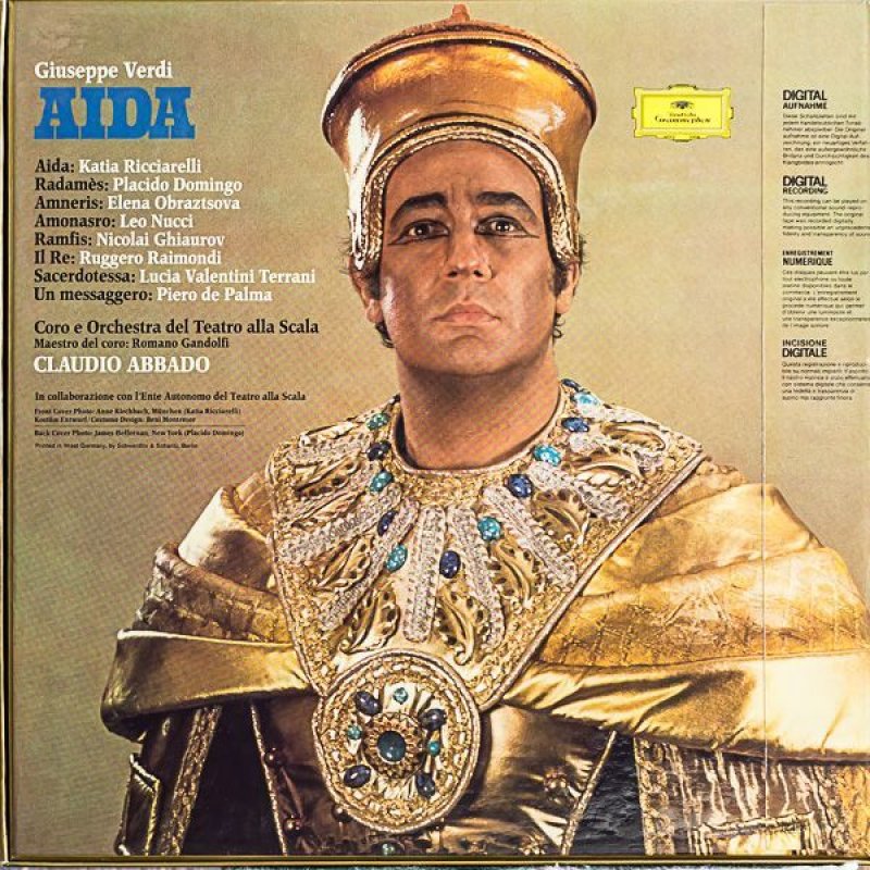 画像2: クラウディオ・アバド指揮/ヴェルディ:アイーダ全曲 (2)