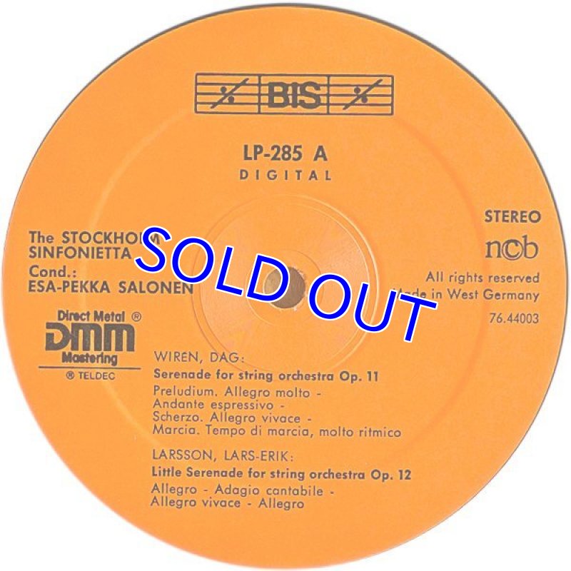 画像3: エサ・ベッカ・サロネン指揮/ヴィレーン：弦楽世レナート作品11他 (3)