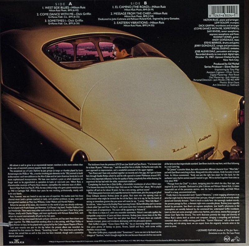 画像2: ヒルトン・ルイーズ(p)/EL CAMINO (2)