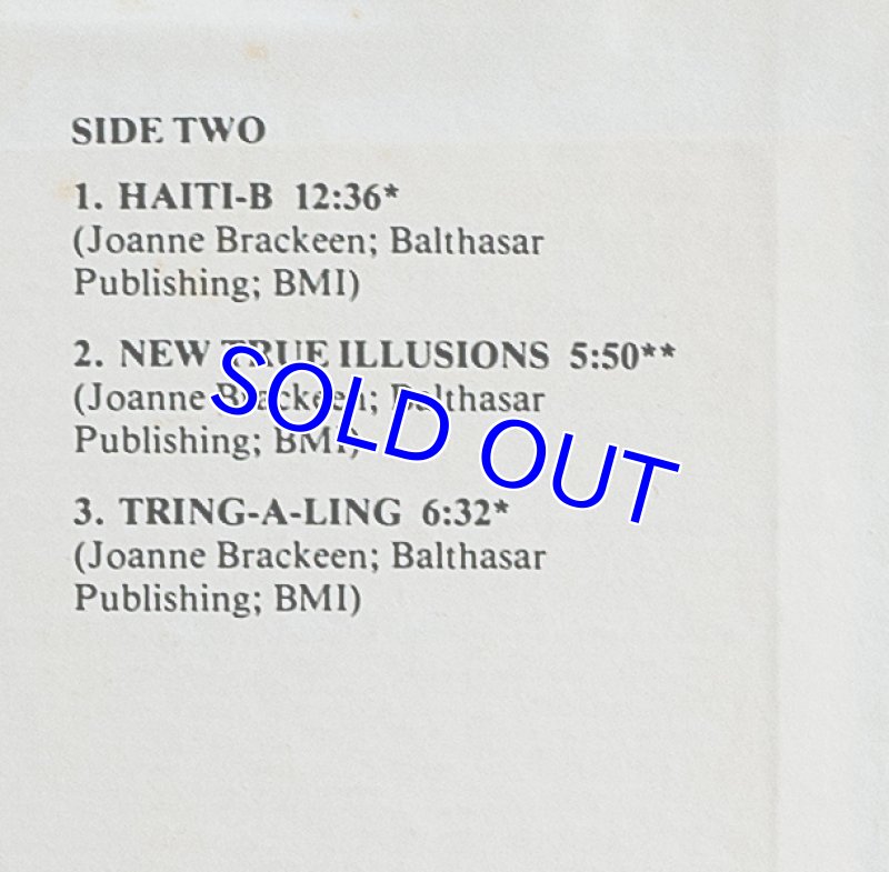 画像4: ジョアンナ・ブラッキーン(p)/TRING-A-LING (4)