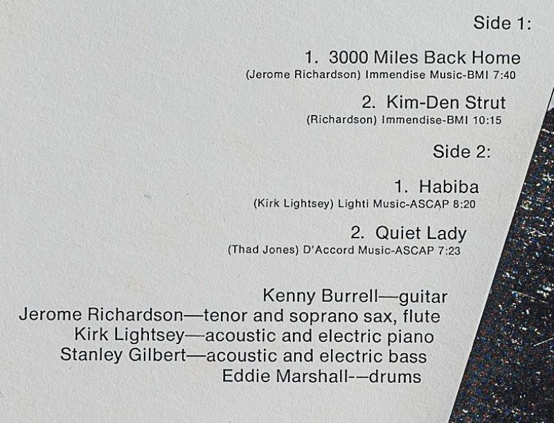 画像3: ケニー・バレル(g)/SKY STREET (3)