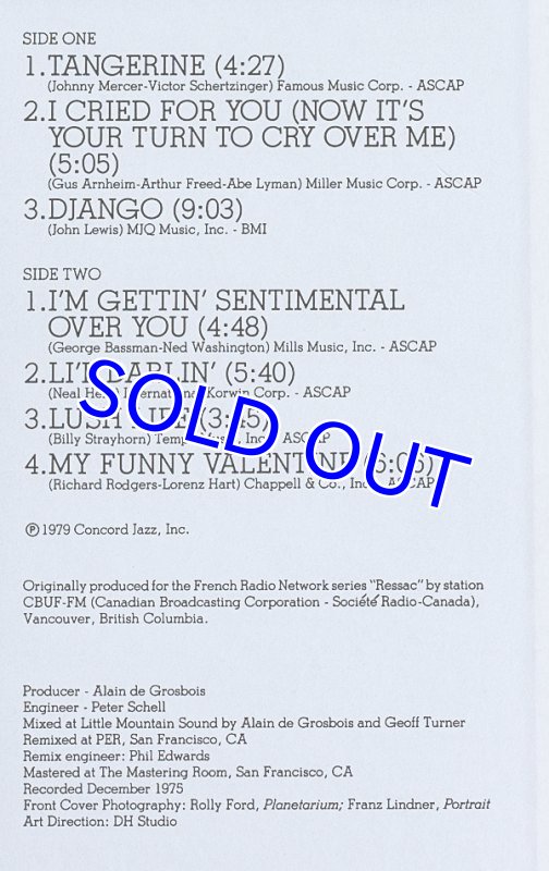 画像3: ファーザー・マクファーソン（ts）/LIVE AT THE PLANETARIUM (3)